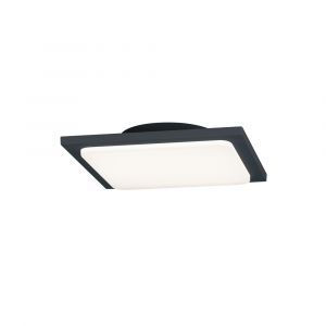 Lámpara exterior de aluminio antracita, Elonzo, 18W, 3000K LED, IP54