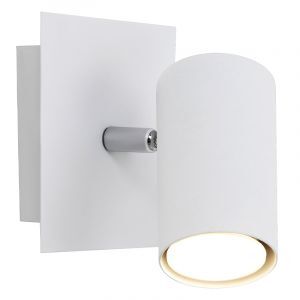 Foco de pared moderno blanco, Kaso