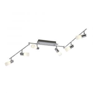 Foco de techo de vidrio gris, Morely, 4,5W, 3000K LED