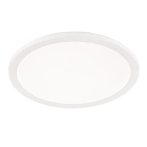 Plafón de techo moderno blanco, Gistrup, 24W, 3000K LED, IP44