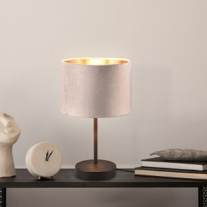 Lámpara de mesa moderna beige, Ercan