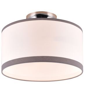 Plafón de techo moderno blanco, Denley