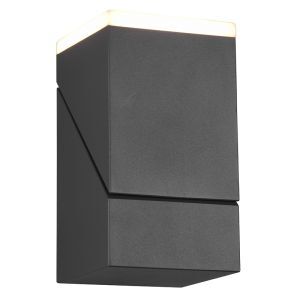 Lámpara exterior moderno antracita, Liron, 7W, 3000K LED, IP54
