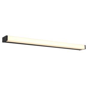 Aplique baño moderno negro, Celesta, 12W, 3000K LED, IP44