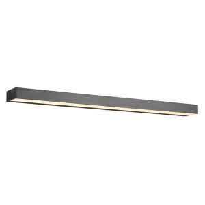 Aplique baño moderno negro, Basma, 13W, 3000K LED, IP44