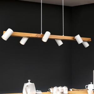 Lámpara colgante moderna blanca, Kaso