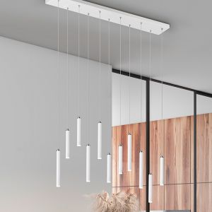 Lámpara colgante moderna blanca, Jessamy, 2,5W, 3000K LED