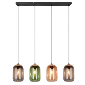 Lámpara colgante diseño multicolor, Tasniem
