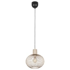 Lámpara colgante industrial beige, Gjalt