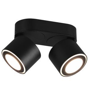 Plafón de techo moderno negro, Jorno, 3,5W, 3000K LED