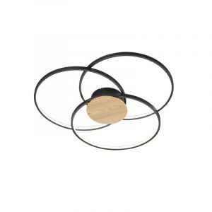 Plafón de techo moderno marrón, Jyllinge, 40W, 3000K LED