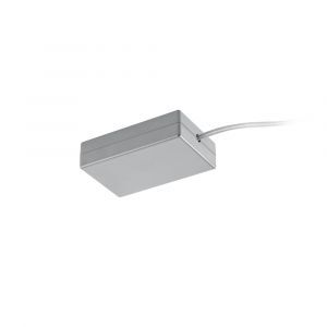 Fuente de alimentación con cambiador de fase electrónico para interruptores y atenuadores, plástico, gris