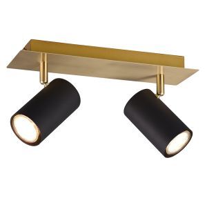 Foco de techo moderno dorado, Kaso