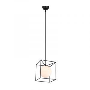 Lámpara colgante moderna blanca, Muleby