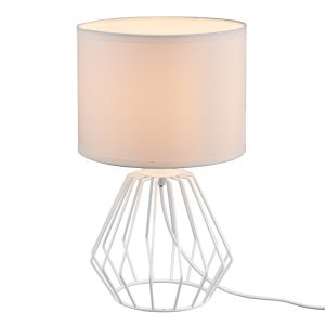 Lámpara de mesa blanca moderna, Kjell
