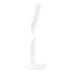 Lámpara de mesa diseño blanca, Quirinus, 10W, 4000K LED, con interruptor