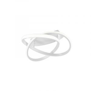 Plafón de techo moderno blanco, Sanura, 18W, 4000K LED