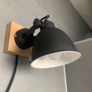 Aplique negro industrial, Redon