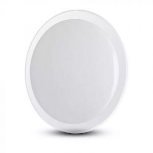 Lámpara de techo inteligente blanca moderna, Lean, 40W, color de luz ajustable LED