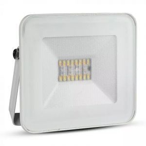 Foco proyector inteligente moderno blanco, Leander, 20W, color de luz ajustable LED, IP65