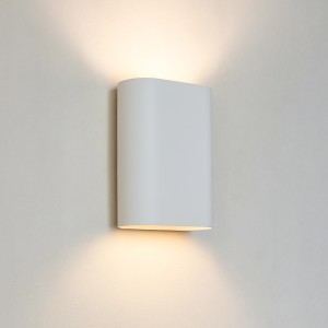 Aplique up down blanco moderno, Rodigo