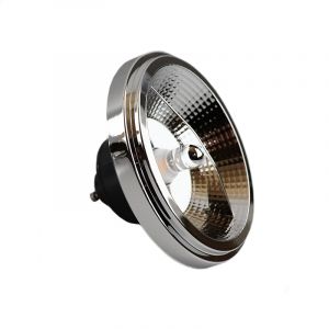 Olucia GU10 bombilla LED, AR111, negro, 12w, dim to warm