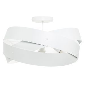 Lámpara de techo blanca moderna, Tanno