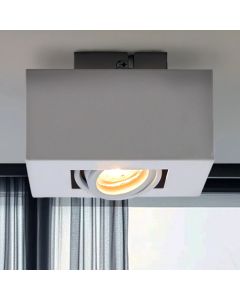 Aplique de techo blanco moderno, Akira