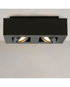 Aplique de techo negro moderno, Akira