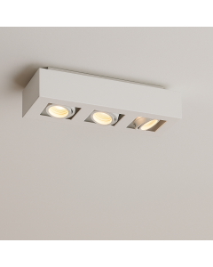 Aplique de techo blanco moderno, Akira