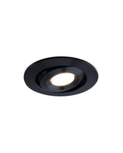 Rona foco empotrable orientable para porche, IP44, regulable, negro