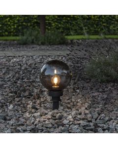 Estaca para jardín negra moderna, Aize, IP44