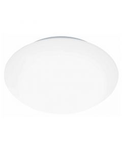 Lámpara de techo blanca de vidrio, Dara