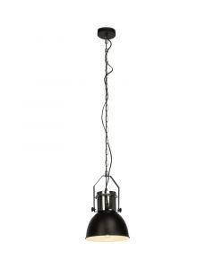Lámpara colgante negra industrial, Jezze