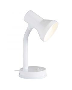 Flexo blanco de plástico, Loet, con interruptor