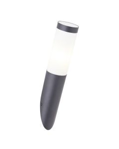 Lámpara exterior negra de metal, Meis, IP44