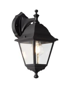 Lámpara exterior negra antigua, Kalle, IP44