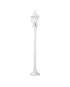 Lámpara exterior blanca de aluminio, Alieke, IP44