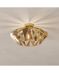 Plafón de techo dorado de acero, Charmain
