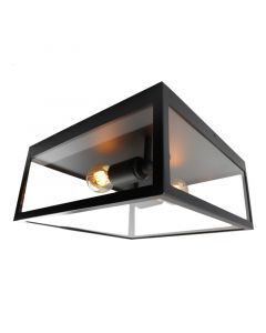 Plafón de techo negro de acero, Yagmur