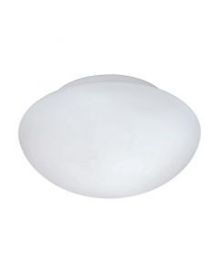 Lámpara de techo blanca de vidrio, Nieke