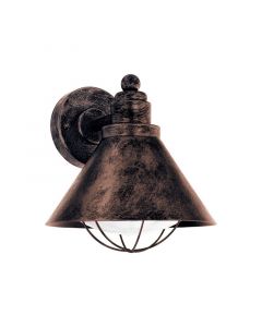 Lámpara exterior cobre de plástico, Alje, IP44