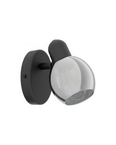 Foco de techo negro de acero, Ritchy
