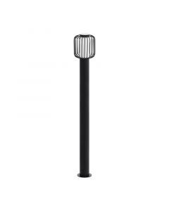 Lámpara exterior negra de acero, Latife, IP44