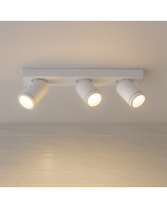 Foco de techo blanco moderno, Kenan, IP44