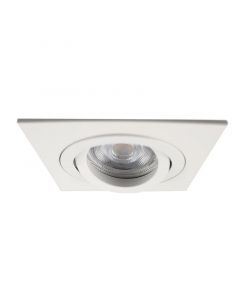 Foco empotrable blanco de aluminio, Heido