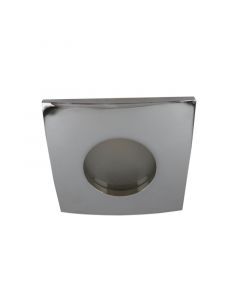 Foco empotrable baño cromado de aluminio, Pelle, IP44