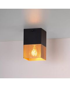 Plafón de techo moderno dorado, Renate