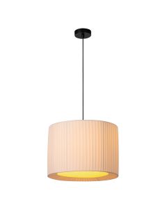Lámpara colgante moderna blanca, Fold