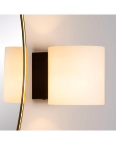 Aplique moderno blanco, Jelte, IP44